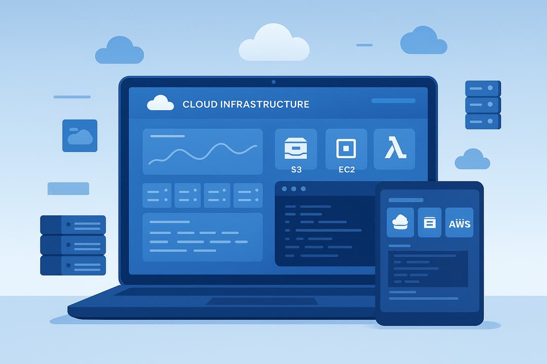 Cloud hosting server infrastructure